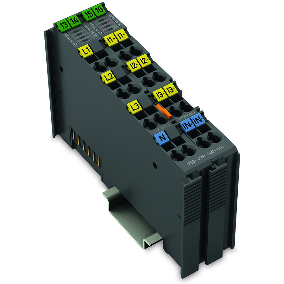 WAGO-750-495/040-001 null 3-Phase Power Measurement, 690 VAC, 5 A, Extreme