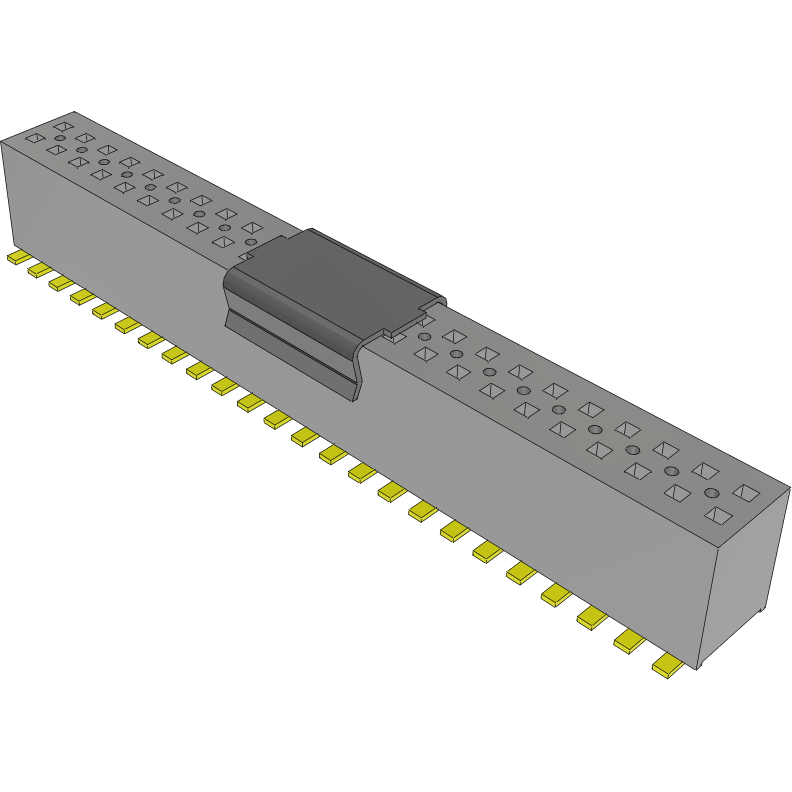 Samtec-FLE-124-01-G-DV-A-P Steckverbinderleisten und Leiterplattenbuchsen Conn Socket Strip SKT 48 POS 1.27mm Solder ST Top Entry SMD Tube