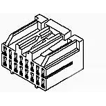 TE Connectivity-179679-6 Connector Discrete Wire Housing Conn Housing PL 25 POS Crimp ST Cable Mount