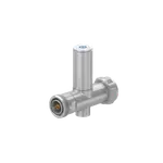 Conn 7/16 Adapter 806MHz to 2500MHz 50Ohm T Style M/F Silver