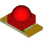 Kingbright America LLC-APTD3216SF4C-P22 Infrared Emitters Infrared Emitter 880nm 4mW/sr Circular Top Mount 2-Pin SMD T/R