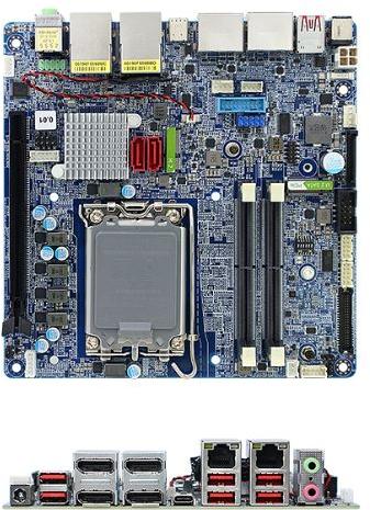 BCM Advanced Research-MX680RD Motherboards Motherboard, Intel CPU 64GB DDR5 2500Mbps
