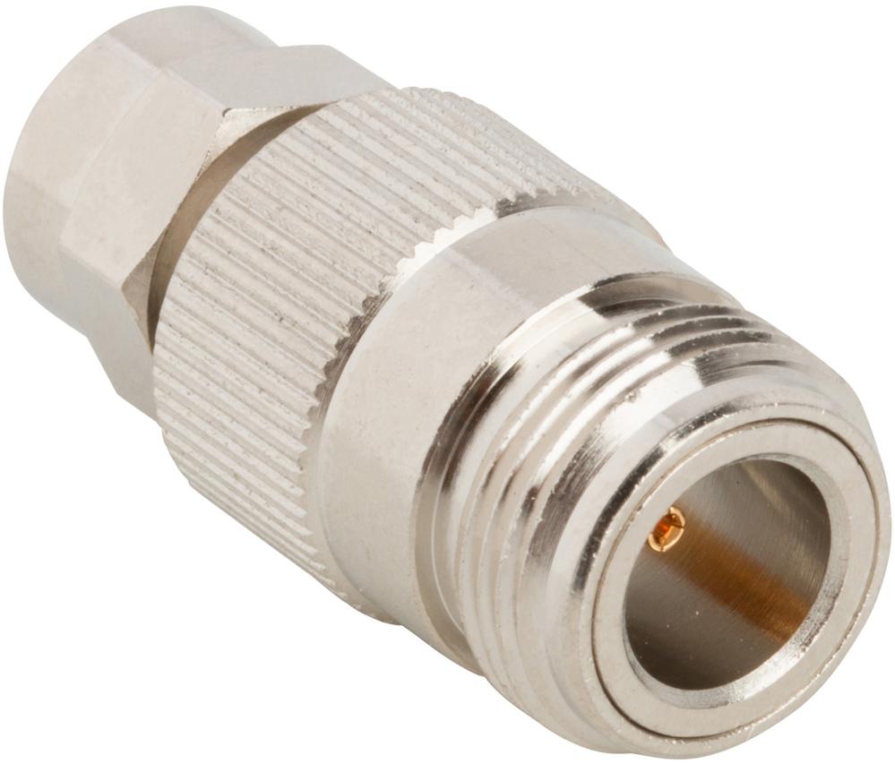 Amphenol RF-242152-75 射频连接器 Conn Type F-Type N Adapter 0Hz to 2GHz 75Ohm ST PL/F Gold