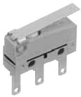 Panasonic-ABS1414513 Schnappschalter Switch Snap Action N.O./N.C. SPDT Simulated Roller Lever 0.1A 250VAC 30VDC 0.54N Screw Mount Solder Carton/Case