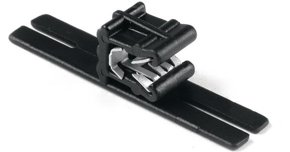 HellermannTyton-151-03403 null Cable Management, Clip Polyamide 6/6 Black Bag