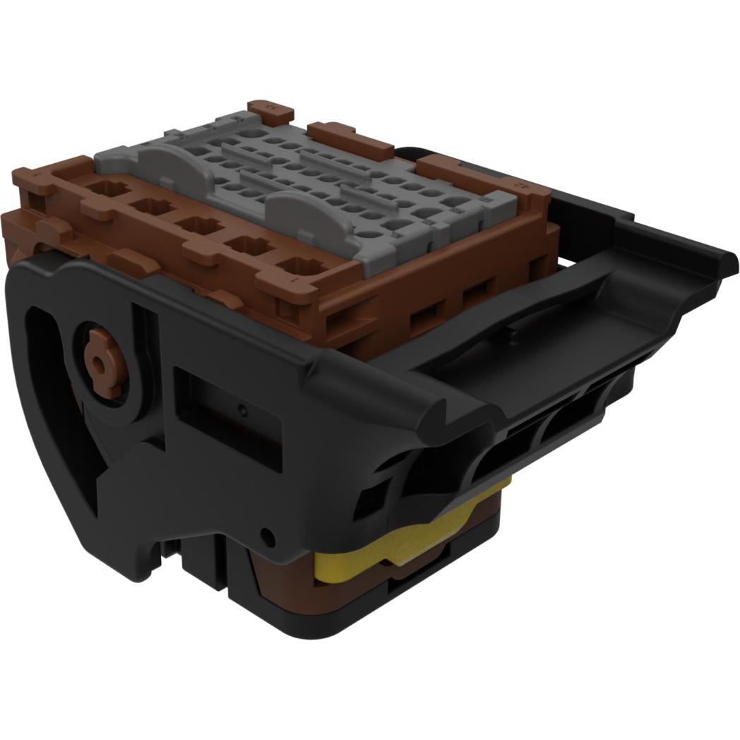 Molex-0643212011 Connector Discrete Wire Housing Conn Housing RCP 53Power POS 2.54mm/3.5mm/7mm Crimp ST Cable Mount Black Carton