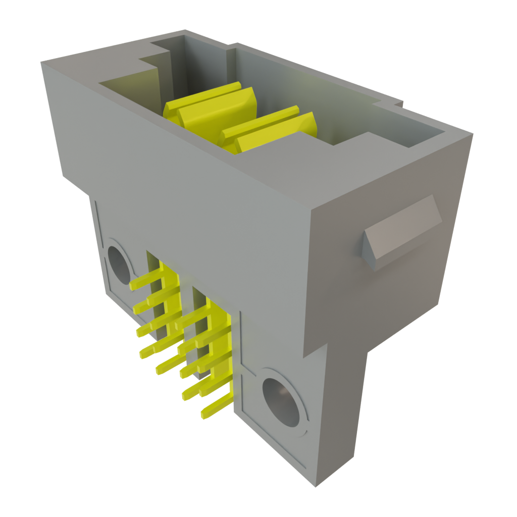 Samtec-PET-02-01-L-RA-SD Steckverbinderleisten und Leiterplattenbuchsen Conn Terminal Strip HDR 2Power POS 2.54mm/3.81mm Solder RA Side Entry Thru-Hole Tray