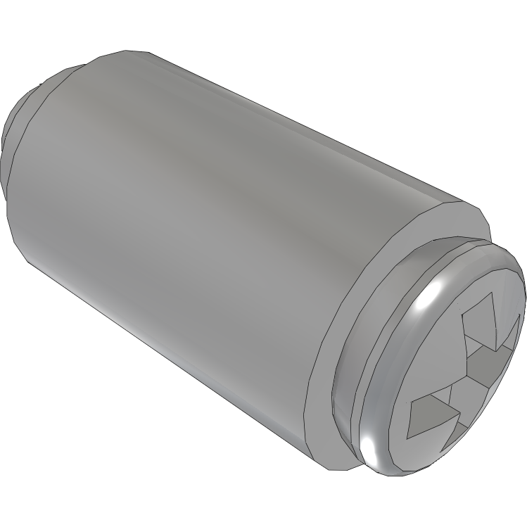 Samtec-SO-0965-01-01-02 Standoffs Standoff Round F/F 4-40-THD Stainless Steel 303