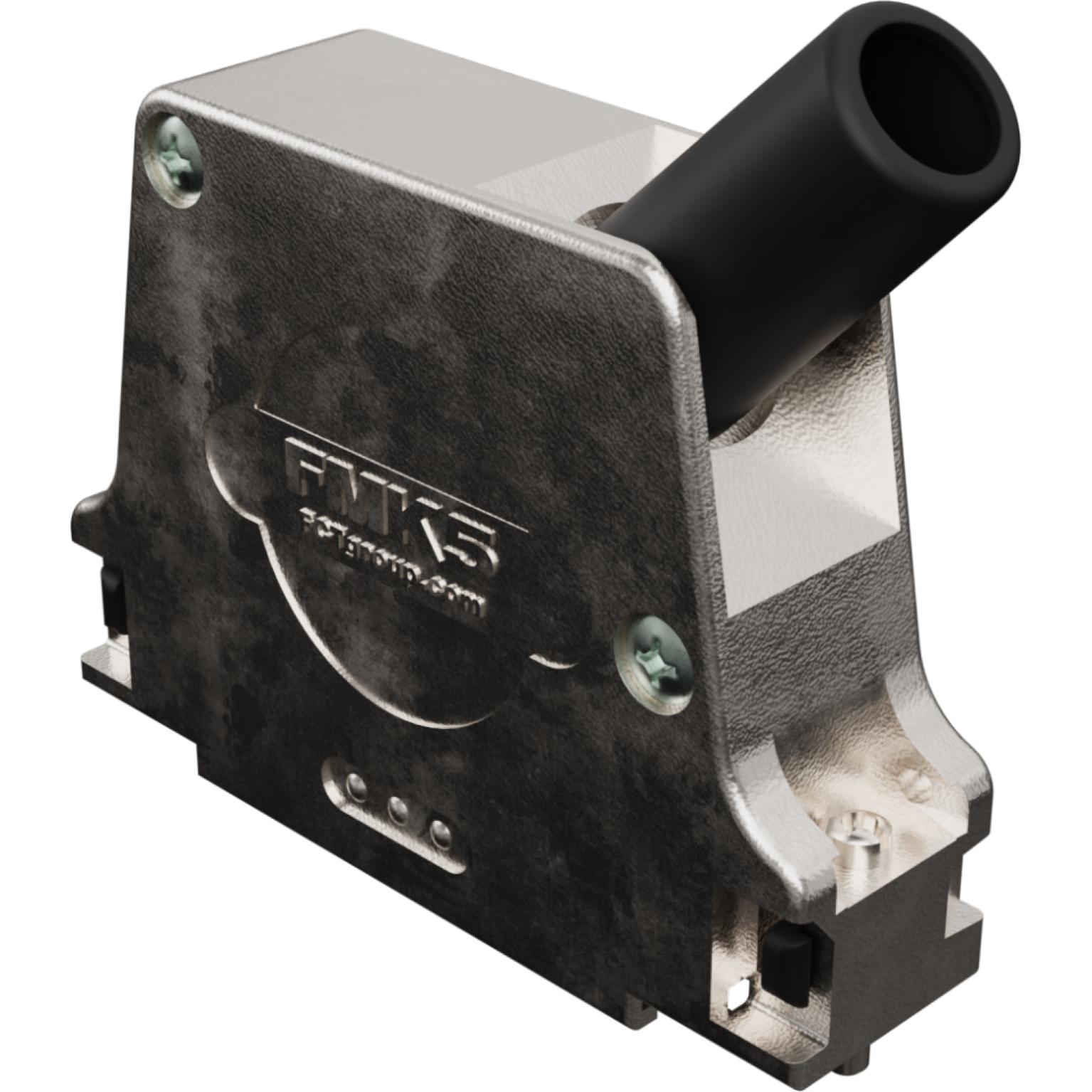 Molex-1731110064 Adaptateurs pour manchons thermorétractables Hood 45° 5 Shell Size Nickel Zinc Die Cast