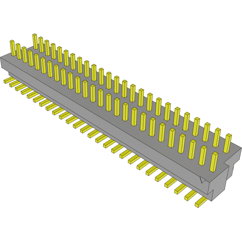 Samtec-BKT-151-03-F-V-A Embases de raccordement et réceptacles PCB Conn Unshrouded Header HDR 51 POS 1mm Solder ST SMD Tube