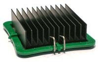 Advanced Thermal Solutions-ATS-53400K-C1-R0 Kühlkörper Heat Sink Passive BGA Straight Clip Aluminum 4.61°C/W Black Anodized