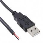 Assmann WSW components, Inc-AK670-OE-BLACK USB Kabelbaugruppen Cable Assembly USB 2m USB Type A M 24AWG/28AWG