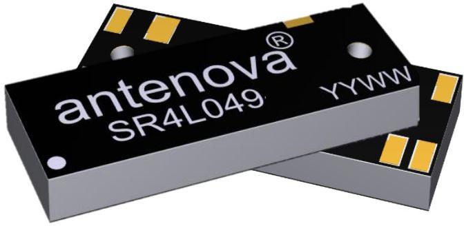 Antenova-SR4L049-R 天线  Antenna SMD -2.6dBi Gain 960MHz/2170MHz/2400MHz/2690MHz SMD