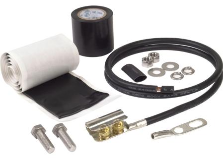 Amphenol-GK-S400TT Kits de composants Standard Ground Kit, Tinned Version For Lmr-400