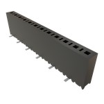 Conn Socket Strip SKT 12 POS 2.54mm Solder ST Top Entry SMD Tube