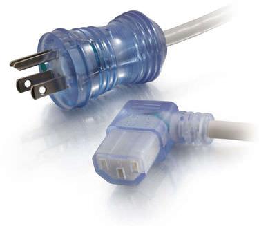 Legrand-48058 Cable Assembly AC Power 8ft l 8AWG Hospital grade power cord (NEMA 5- l 5P to IEC320 Cl 3R)