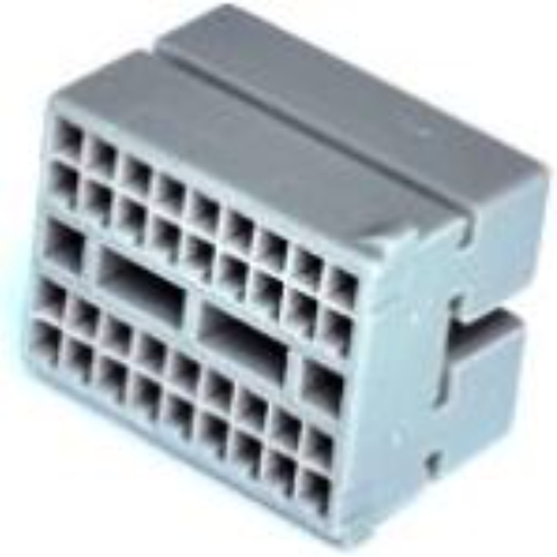 Aptiv-13530008 Connector Discrete Wire Housing Conn Housing F 36 POS Crimp ST Cable Mount Gray