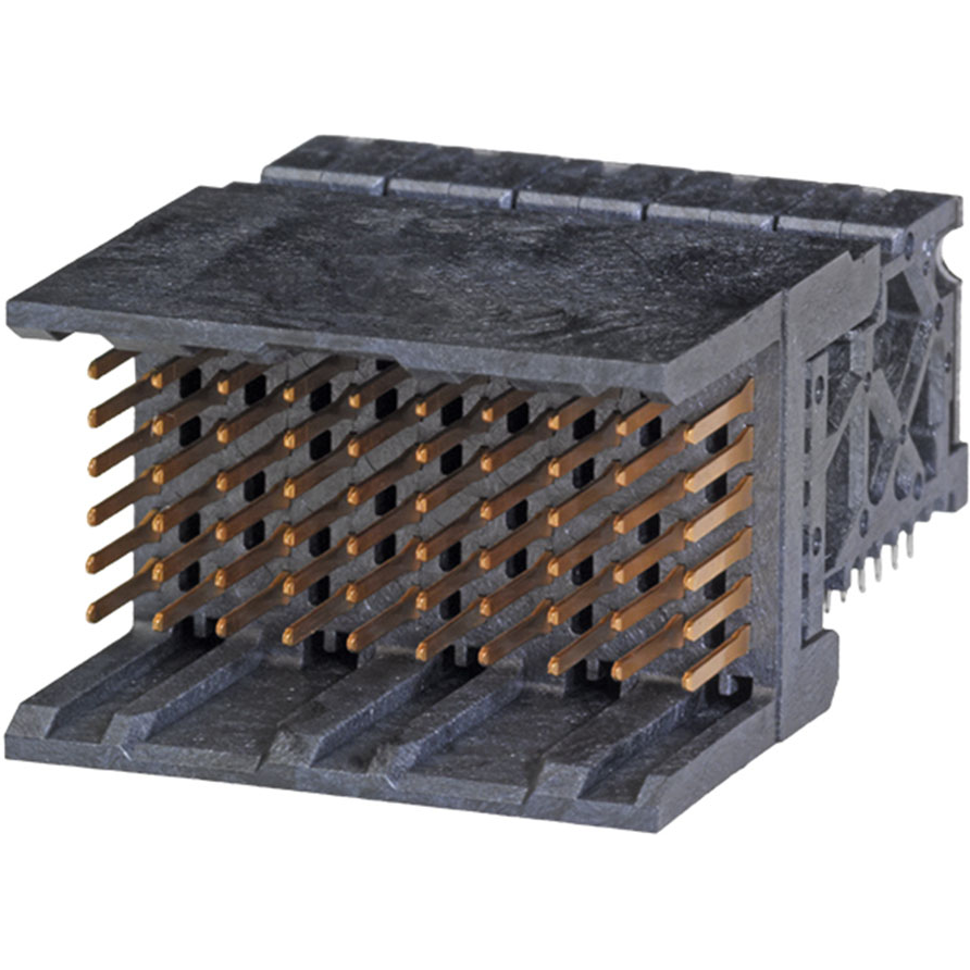 Molex-76450-1137 Steckverbinder, Mutterplatine Backplane HDR 60 POS 1.9mm Solder RA Thru-Hole