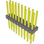 Conn Unshrouded Header HDR 18 POS 2.54mm Solder ST Top Entry Thru-Hole Bulk