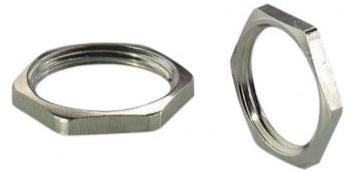 Bopla-13150400 Kabelzubehör Cable Accessories Hexagonal Counter Nut Brass Nickel Bag