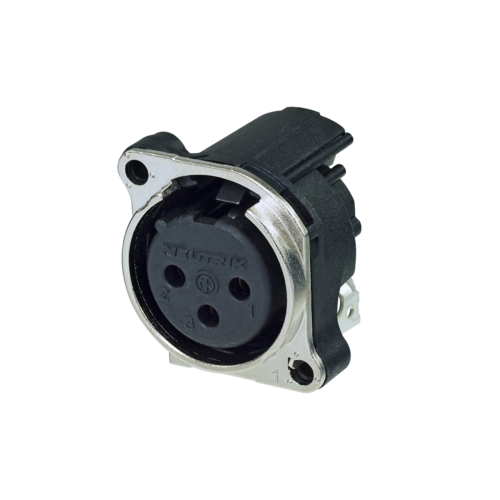 Neutrik Group-NC3FBH1-0 Steckverbinder für Audio und Video AUDIO AND VIDEO CONNECTORS