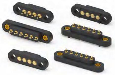 Mill-Max-858-10-003-10-012000 Steckverbinderleisten und Leiterplattenbuchsen Conn Spring Loaded Connector HDR 3 POS 4mm Solder ST Thru-Hole Tube