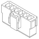 Conn Housing RCP 8 POS 3.96mm Crimp ST Cable Mount Natural Bag