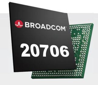 Infineon Technologies AG-BCM20706UA1KFFB1G Bluetooth Bluetooth v4.2 (BLE) SMART SOC Class I/Class II IoT 2Mbps 3.3V 49-Pin FCBGA Tray