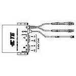 TE Connectivity-5209187-4 Faseroptikschalter Multimode Fiber Optic Switch
