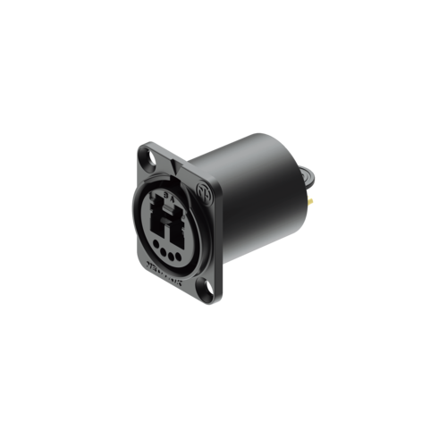 Neutrik Group-NO2-4FDW-A Connector Fiber Optics Conn LC Duplex RCP ST Panel Mount 0.4dB