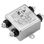 Delta Electronics-10DKAS5 Starkstromleitungsfilter Power Line Filter 50Hz/60Hz 10A 250VAC Threaded Stud Flange Mount