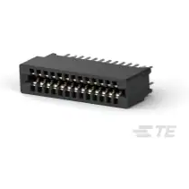 TE Connectivity-5145274-1 卡边连接器 Conn Card Edge SKT 26 POS 2.54mm Solder ST Thru-Hole Box