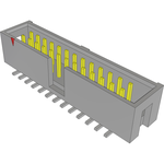 Conn Shrouded Header (4 Sides) HDR 26 POS 2.54mm Solder ST Top Entry SMD Tube