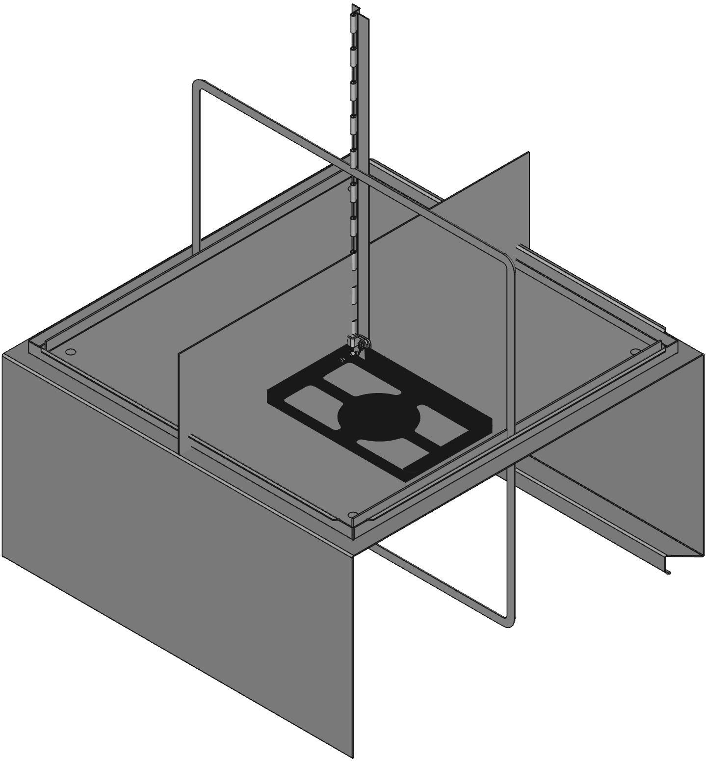 Hammond Manufacturing-1418N4S16J12  Natural Stainless Steel 316 Wall Mount Enclosure