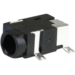 Same Sky (formerly CUI Devices)-PJ-042-SMT-TR Steckverbinder Conn DC Power Jack F 2 POS Solder RA SMD 3 Terminal 1 Port T/R