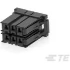 TE Connectivity-2-178129-6 Einzeladersteckverbinder, Gehäuse Conn Housing RCP 6 POS 5.08mm Crimp ST Cable Mount Black Bag