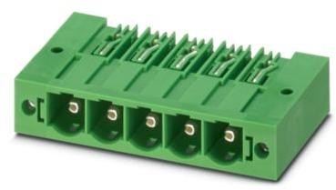 PHOENIX CONTACT-1999039 Steckverbinderleisten und Leiterplattenbuchsen Conn Wire to Board HDR 5 POS 10.16mm Solder RA Side Entry Thru-Hole Cardboard