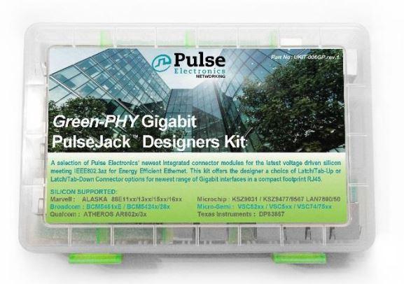 Pulse Electronics Corporation-UKIT-006GP Juegos de componentes Industrial 1000BASE-TX Ethernet Connector Modules - Designer Kit