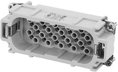 Amphenol-C146 10A040 000 2 Connector Rectangular Conn Rectangular M 40Signal/1Ground POS Crimp ST Panel Mount