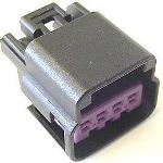Aptiv-15332135 null Conn Housing RCP 4 POS Crimp ST Cable Mount Black