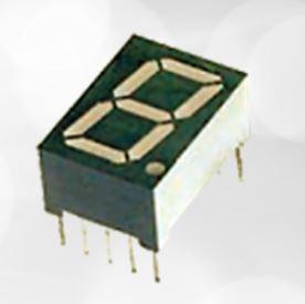 Lite-On Technology-LTS-360HR 分段式 LED 显示器 Display Segmented Module 1DIGIT 8LED Red CA 10-Pin DIP Module