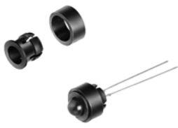 Fischer Elektronik-DH 5 VC Lighting Accessories LED-Holders For Front Panel Assembly