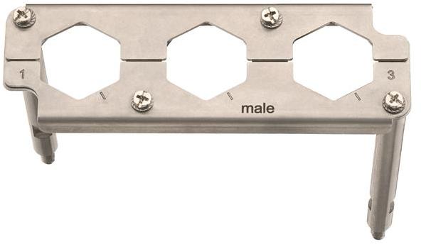 HARTING-09400249911 Accessoires de raccordement Connector Accessories Frame