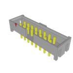 Conn Shrouded Header HDR 16 POS 2mm Solder ST Thru-Hole Tube