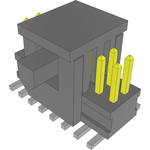 Conn Unshrouded Header HDR 16 POS 1.27mm Solder ST Top Entry SMD TIGER CLAW™ T/R