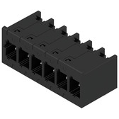 Weidmuller-2741450000 Steckverbinderleisten und Leiterplattenbuchsen Conn Header M 6 POS 5mm Solder RA Thru-Hole 18.5A Tube