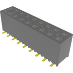 Conn Socket Strip SKT 18 POS 2.54mm Solder ST Bottom Entry SMD Tube