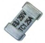 SIBA GmbH-160000.2 保险丝 Fuse Chip Slow Blow Acting 2A 250V SMD Solder Pad 8 X 4.4mm cULus