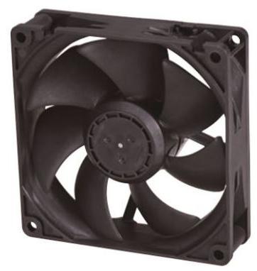 MinebeaMistumi – NMB Technologies-09225SA-24M-EA-00 Gebläse und Lüfter DC Fan Axial Ball Bearing 24V 12V to 27.6V 45.2CFM 29dB 92 X 92 X 25mm