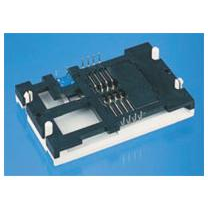 Amphenol Communications Solutions-7434L0835S01LF Connector Memory Card Smart Card Reader, Input Output Connectors, Connectors for Vandalism Proof, 16 contacts, Harsh Environment, Spoon Shape Contacts, Lead Free